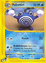 Poliwhirl Expedition Base Set Pokemon Card
