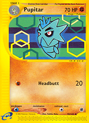 Pupitar Expedition Base Set Pokemon Card