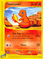 Charmander Expedition Base Set Pokemon Card