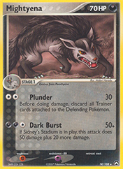 Mightyena EX Power Keepers Card List
