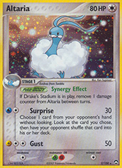 Altaria EX Power Keepers Pokemon Card