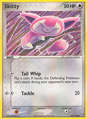 Skitty EX Power Keepers Pokemon Card