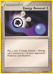 Energy Removal 2 EX Power Keepers Pokemon Card