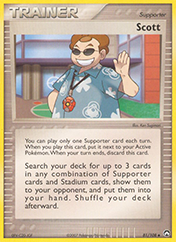 Scott EX Power Keepers Pokemon Card