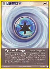 Cyclone Energy EX Power Keepers Pokemon Card