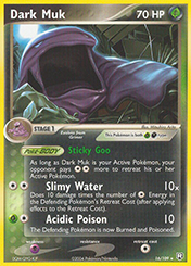 Dark Muk EX Team Rocket Returns Card List