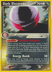 Dark Electrode EX Team Rocket Returns Pokemon Card