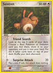 Sentret EX Team Rocket Returns Pokemon Card