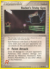 Rocket's Tricky Gym EX Team Rocket Returns Pokemon Card