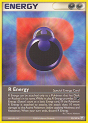 R Energy EX Team Rocket Returns Pokemon Card