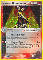 Team Magma's Houndoom EX Team Magma vs Team Aqua Card List