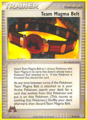 Team Magma Belt