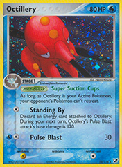 Octillery EX Unseen Forces Pokemon Card