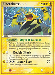 Electabuzz EX Unseen Forces Pokemon Card