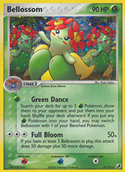 Bellossom EX Unseen Forces Pokemon Card