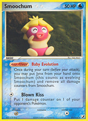 Smoochum EX Unseen Forces Pokemon Card