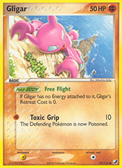 Gligar EX Unseen Forces Pokemon Card