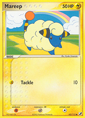 Mareep EX Unseen Forces Pokemon Card