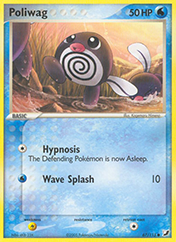 Poliwag EX Unseen Forces Pokemon Card