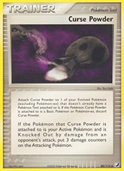 Curse Powder EX Unseen Forces Pokemon Card