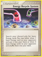 Energy Recycle System EX Unseen Forces Pokemon Card