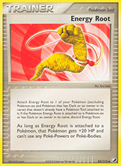 Energy Root EX Unseen Forces Pokemon Card