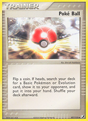 Poke Ball EX Unseen Forces Pokemon Card