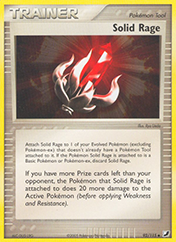 Solid Rage EX Unseen Forces Pokemon Card