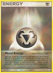Metal Energy EX Unseen Forces Pokemon Card