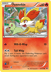 Fennekin Fates Collide Card List