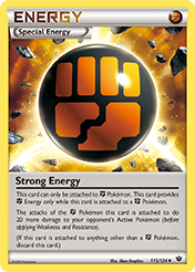 Strong Energy Fates Collide Pokemon Card