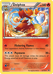 Delphox Fates Collide Card List