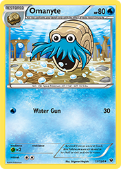 Omanyte Fates Collide Card List