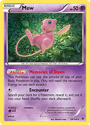 Mew Fates Collide Pokemon Card