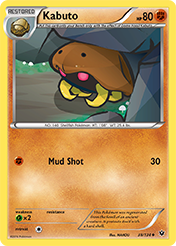 Kabuto Fates Collide Pokemon Card