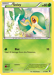 Snivy Fates Collide Card List