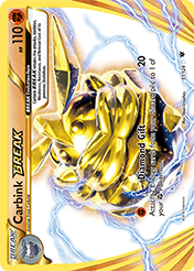 Carbink BREAK Fates Collide Pokemon Card