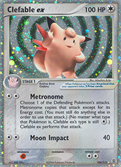 Clefable ex EX FireRed & LeafGreen Pokemon Card