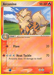 Arcanine EX FireRed & LeafGreen Pokemon Card