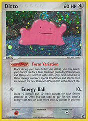 Ditto EX FireRed & LeafGreen Pokemon Card