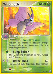 Venomoth EX FireRed & LeafGreen Pokemon Card