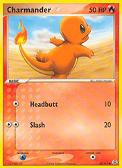 Card image - Charmander - 58 from EX FireRed & LeafGreen