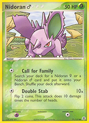 Nidoran♂ EX FireRed & LeafGreen Pokemon Card