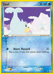 Seel EX FireRed & LeafGreen Pokemon Card
