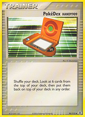PokeDex (HANDY909) EX FireRed & LeafGreen Pokemon Card