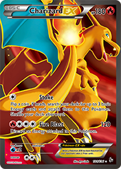 Charizard-EX Flashfire Pokemon Card