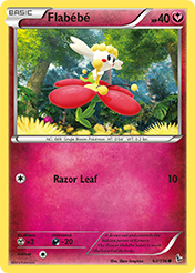 Flabb Flashfire Pokemon Card