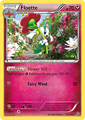 Floette Flashfire Pokemon Card