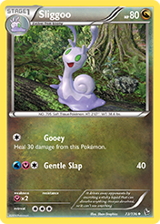 Sliggoo Flashfire Pokemon Card