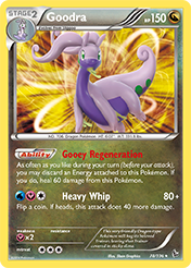 Goodra Flashfire Pokemon Card